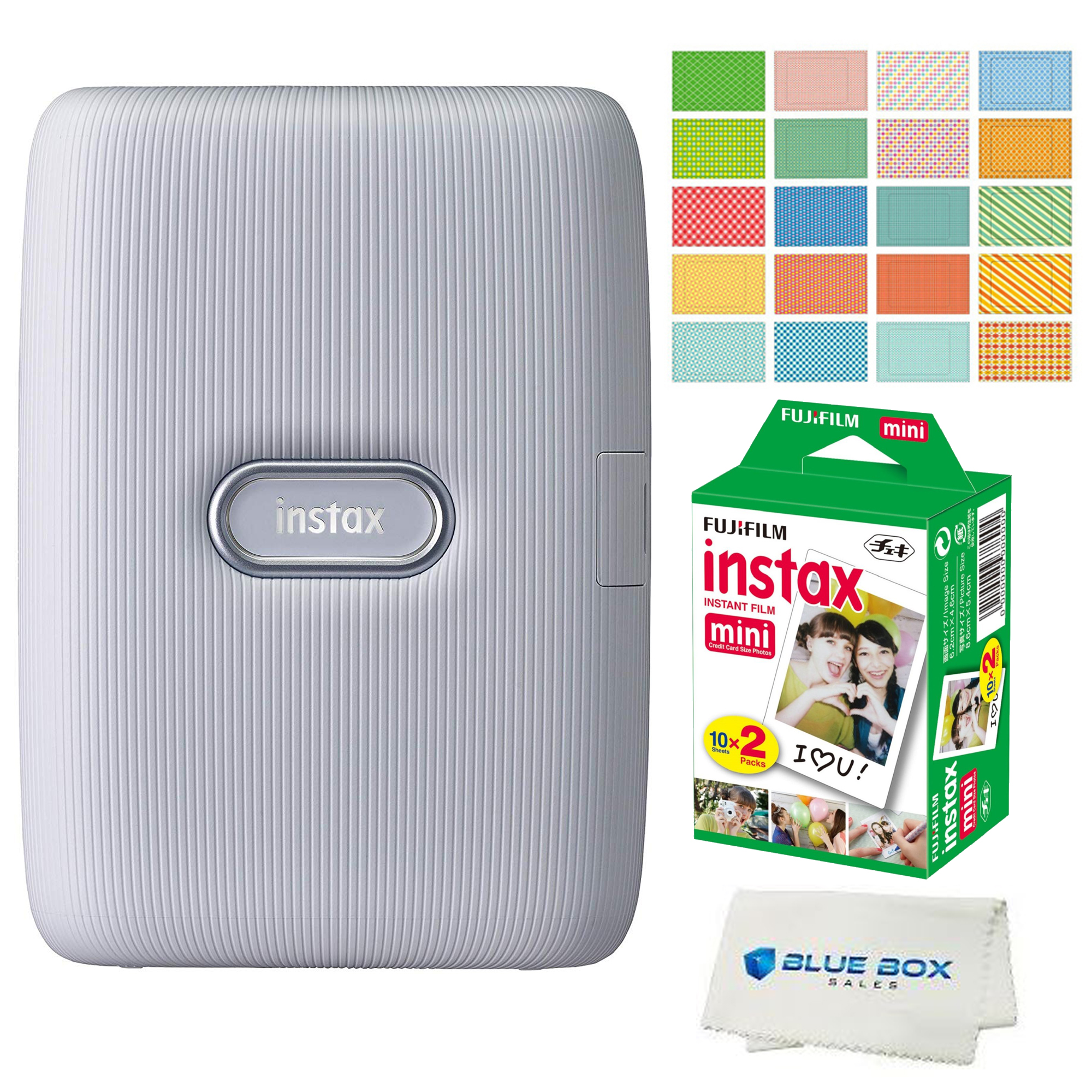 fujifilm instax mini link smartphone printer white